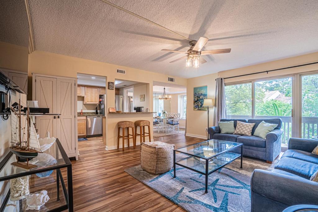1686 Bluff Villas Renovated Sleeps 8 Walk To Salty Dog Sea Pines Hilton Head Island Eksteriør billede